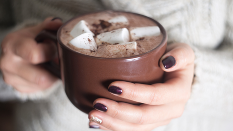 3 receitas de chocolate quente acompanhado de Biscoitos Casaredo