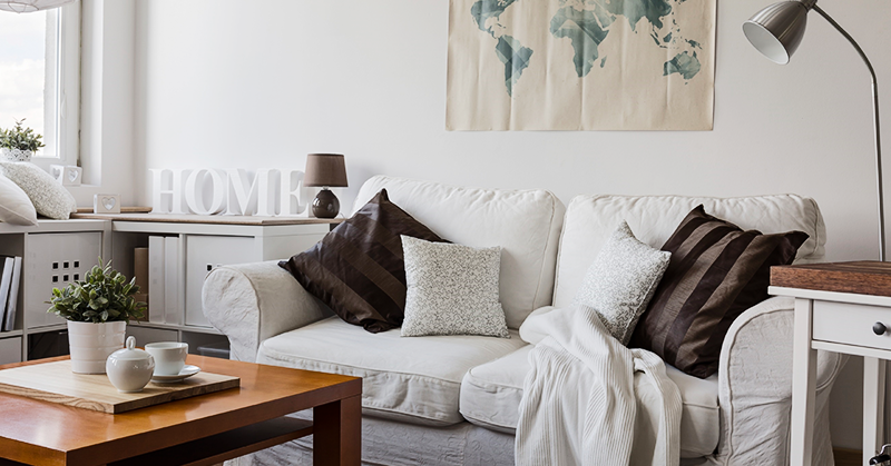 Dica de decoração: como deixar seu sofá mais aconchegante