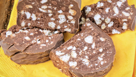 Receita de Palha Italiana com biscoito maizena