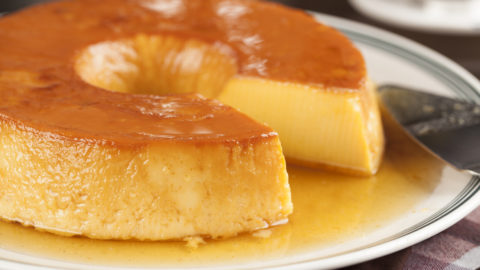Receita de Pudim com Biscoito Maizena