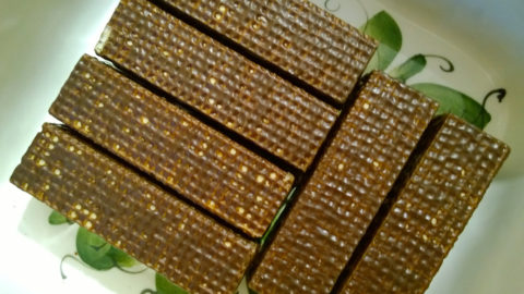 Torta de biscoito wafer