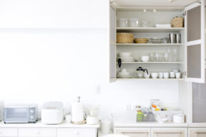 Separe um espaço para os itens para montar sua mesa posta