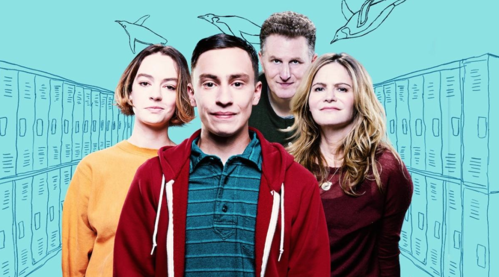 Série Atypical da Netflix para curtir com a família comendo biscoitos