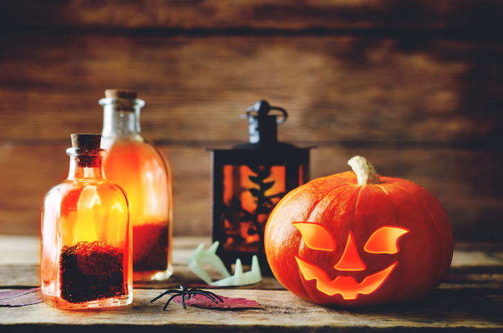luminárias assustadoras para decoração de halloween 