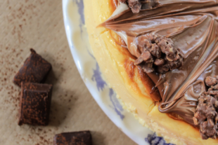 Cheesecake com Biscoito de Amendoim