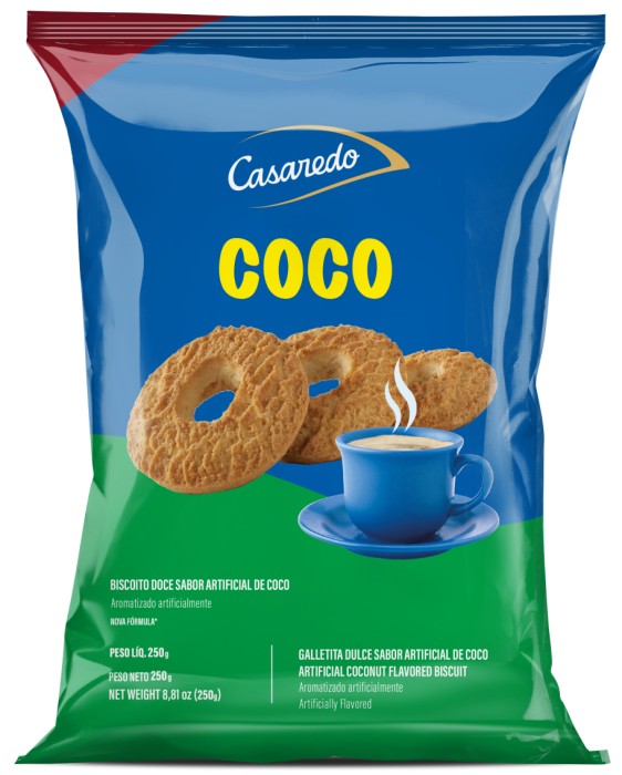 Artificial Coconut Flavored Biscuit 250g