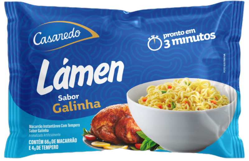 Macarrão Instantâneo Com Tempero Sabor Galinha