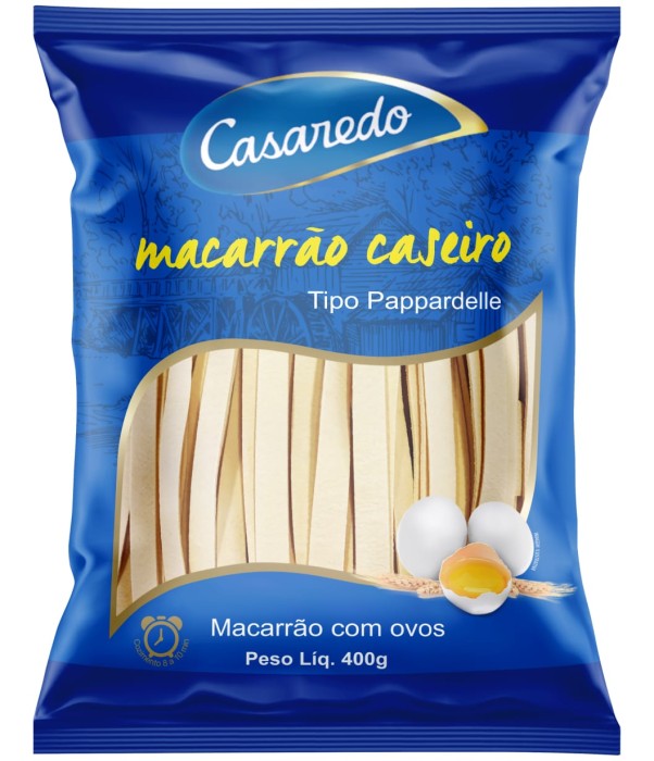 Macarrão Com Ovos Pappardelle