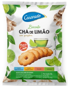 Biscoito Chá de limão com gengibre 200g